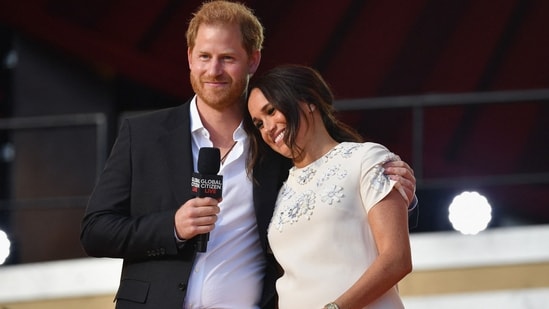 Prince Harry and Meghan Markle (AFP)