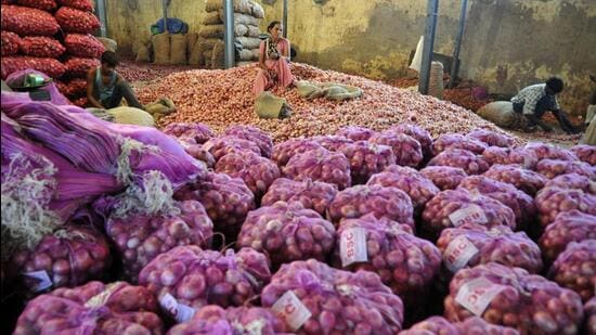 In the case of onions, the government maintains nearly 250,000 tonne of reserves, which it releases to markets when supplies bottom out. (HT Archive)