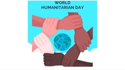 World Humanitarian Day 2023: Date, history, significance and celebration (Photo by Twitter/makhzoumi) World Humanitarian Day 2023: Date, history, significance and celebration (Photo by Twitter/makhzoumi)