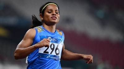 (FILES) India's Dutee Chand (AFP)