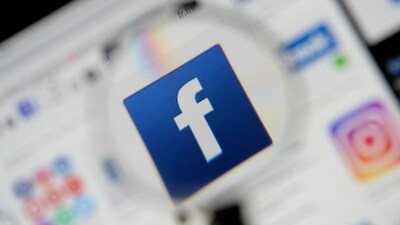 FILE PHOTO: The Facebook logo is seen on a screen in this picture illustration taken December 2, 2019. (REUTERS)