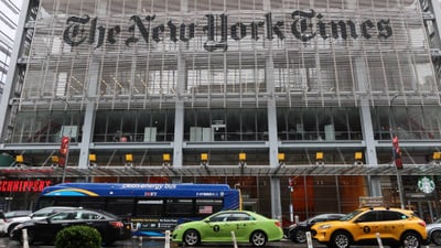 The New York Times Headquarters (Getty Images) The New York Times Headquarters (Getty Images)