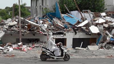Officials said that more properties owned by Muslims were among those razed by the administration since their proportion in the population is higher. (Parveen Kumar/HT) Officials said that more properties owned by Muslims were among those razed by the administration since their proportion in the population is higher. (Parveen Kumar/HT)