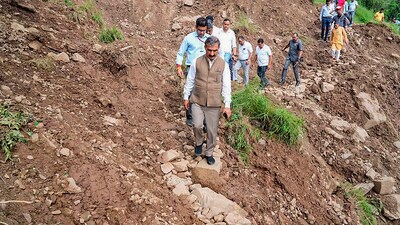 Chief minister Sukhu told news agency PTI that it will take a year to rebuild infrastructure destroyed by the rains of this monsoon, and claimed the estimated loss to be about 100 billion rupees ($1.2 billion). “It's a big challenge, a mountain-like challenge,” he said. (PTI) Chief minister Sukhu told news agency PTI that it will take a year to rebuild infrastructure destroyed by the rains of this monsoon, and claimed the estimated loss to be about 100 billion rupees ($1.2 billion). “It's a big challenge, a mountain-like challenge,” he said. (PTI)