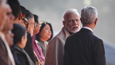 Prime Minister Narendra Modi will first travel to South Africa during August 22-24 to attend the Brics Summit andmake an official visit to Greece on August 25 on way back (AFP File Photo) Prime Minister Narendra Modi will first travel to South Africa during August 22-24 to attend the Brics Summit andmake an official visit to Greece on August 25 on way back (AFP File Photo)
