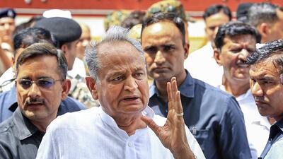 Rajasthan chief minister Ashok Gehlot. (PTI) Rajasthan chief minister Ashok Gehlot. (PTI)
