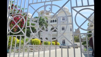 Teja Singh Samundri Hall, head office of the SGPC, in Amritsar. (HT file)