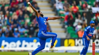 Jasprit Bumrah recorded his first win as India captain on his return to international cricket after an absence of 11 months as India beat Ireland by 2 runs due to the DLS method. (Getty Images) Jasprit Bumrah recorded his first win as India captain on his return to international cricket after an absence of 11 months as India beat Ireland by 2 runs due to the DLS method. (Getty Images)