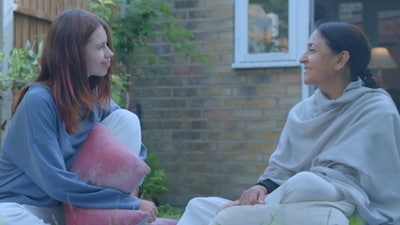 Kalki Koechlin and Deepti Naval in a still from Goldfish. Kalki Koechlin and Deepti Naval in a still from Goldfish.