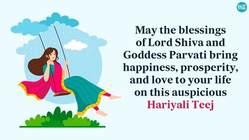 Hariyali Teej, also known simply as Teej, is a significant Hindu festival. (HT photo) Hariyali Teej, also known simply as Teej, is a significant Hindu festival. (HT photo)