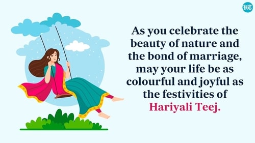 During Hariyali Teej, women typically observe fasting and dress in vibrant green traditional attire (HT photo) During Hariyali Teej, women typically observe fasting and dress in vibrant green traditional attire (HT photo)