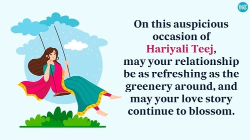Hariyali Teej usually falls in the Hindu month of Shravana, specifically on the third day of the Shukla Paksha. (HT photo) Hariyali Teej usually falls in the Hindu month of Shravana, specifically on the third day of the Shukla Paksha. (HT photo)