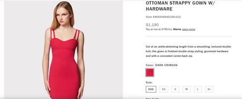 Ananya Pandey's dress is sourced from the fashion brand Herve Leger and comes with a hefty price tag of ₹98,868. (herveleger.com) Ananya Pandey's dress is sourced from the fashion brand Herve Leger and comes with a hefty price tag of ₹98,868. (herveleger.com)