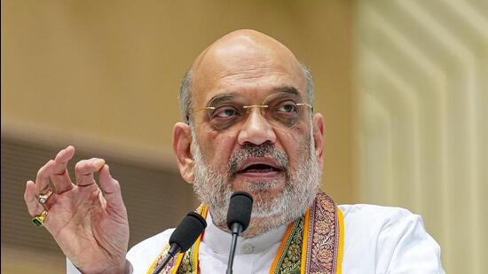 Union home minister Amit Shah. (PTI)