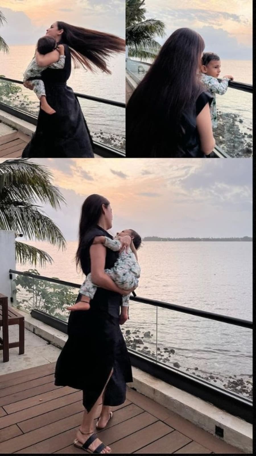 dia_mirza_son_enjoying_sunset
