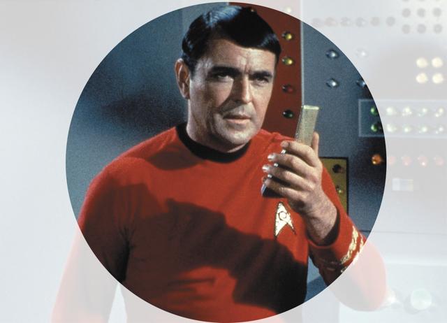 Scottie, beamed up Kirk, Spock and the entire Enterprise crew at the slightest sign of danger on Star Trek, via teleportation. Scottie, beamed up Kirk, Spock and the entire Enterprise crew at the slightest sign of danger on Star Trek, via teleportation.