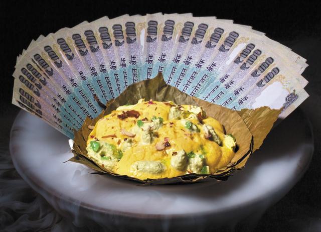 The Mumbai Indian Accent serves classics such as Daulat-ki-Chaat. The Mumbai Indian Accent serves classics such as Daulat-ki-Chaat.