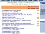 Rajasthan NEET UG Counselling 2023 round 2 registration ends today, apply at rajugneet2023.com