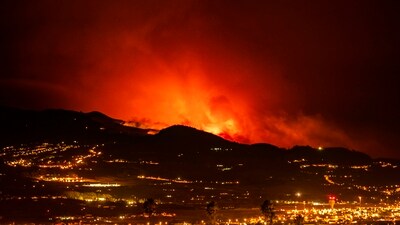 More people were evacuated from their homes on Saturday morning on the Spanish island of Tenerife as a wildfire raging in the north of the island remained out of control. A blaze broke out earlier this week in a mountainous national park around the Mount Teide volcano, Spain's highest peak, amid hot and dry weather. The flames have so far avoided major tourist areas. (AP) More people were evacuated from their homes on Saturday morning on the Spanish island of Tenerife as a wildfire raging in the north of the island remained out of control. A blaze broke out earlier this week in a mountainous national park around the Mount Teide volcano, Spain's highest peak, amid hot and dry weather. The flames have so far avoided major tourist areas. (AP)