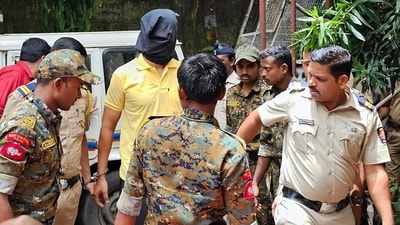 Chetan Singh, accused of killing four people, including his superior, onboard the Jaipur-Mumbai Central Superfast Express, is being produced before the Magistrate Court, at Borivali, in Mumbai on Friday. (ANI) Chetan Singh, accused of killing four people, including his superior, onboard the Jaipur-Mumbai Central Superfast Express, is being produced before the Magistrate Court, at Borivali, in Mumbai on Friday. (ANI)
