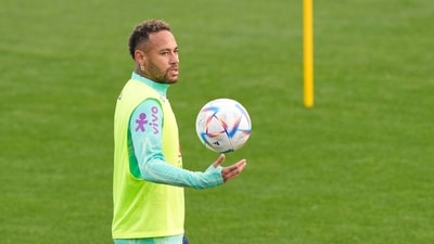 Neymar left Paris Saint-Germain this week to play for Saudi Arabia's Al-Hilal. (AP) Neymar left Paris Saint-Germain this week to play for Saudi Arabia's Al-Hilal. (AP)