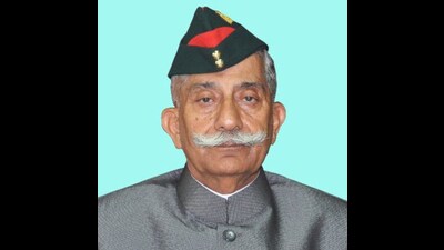 Lieutenant governor of Ladakh Brig (retd) BD Mishra (PTI file)