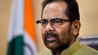 BJP leader Mukhtar Abbas Naqvi BJP leader Mukhtar Abbas Naqvi