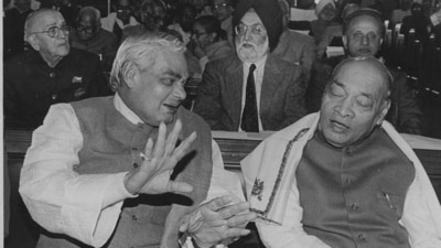 It’s Rao’s relationship with Atal Bihari Vajpayee that transfixed my attention. (HT File) It’s Rao’s relationship with Atal Bihari Vajpayee that transfixed my attention. (HT File)