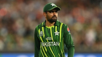 Pakistan captain Babar Azam during the T20 World Cup 2023 (Getty) Pakistan captain Babar Azam during the T20 World Cup 2023 (Getty)