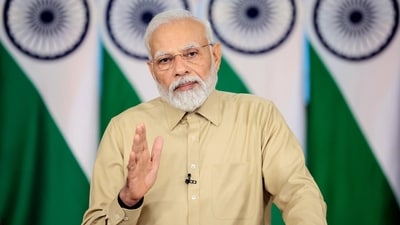 Prime Minister Narendra Modi. (ANI Photo) (ANI/PIB) Prime Minister Narendra Modi. (ANI Photo) (ANI/PIB)
