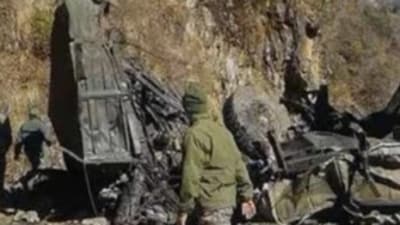 The army team on the ill-fated truck reportedly constituted of 311 Medium Regiment (artillery) (PTI file) The army team on the ill-fated truck reportedly constituted of 311 Medium Regiment (artillery) (PTI file)