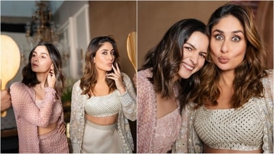 Kareena Kapoor and Alia Bhatt shared their gorgeous pictures on Instagram in traditional outfits. (Instagram/@aliaabhatt) Kareena Kapoor and Alia Bhatt shared their gorgeous pictures on Instagram in traditional outfits. (Instagram/@aliaabhatt)