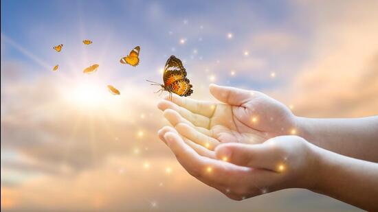 Only the ones who are able to peel off the veils of duality, of Maya or illusion, through right living and meditation can break free of this cycle of birth and death. (Shutterstock)