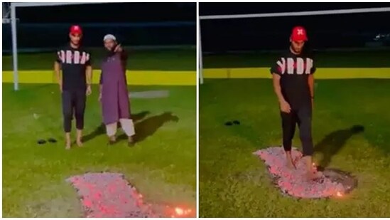 A screengrab of the video