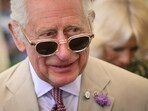 Royal Family: King Charles III reacts during a visit of the Sandringham Flower Show, in Sandrigham. Royal Family: King Charles III reacts during a visit of the Sandringham Flower Show, in Sandrigham.