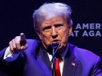 Former US president Donald Trump