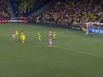 Lionel Messi scored a long-range screamer and also converted his penalty in the shootout. Lionel Messi scored a long-range screamer and also converted his penalty in the shootout.