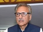 Pakistan president Arif Alvi.
