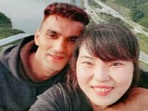 Sukhjeet Singh with his Korean wife Kim Boh Ni
