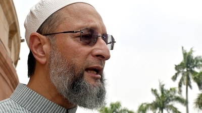 Owaisi said it's amusing that 'sanghis' have found a brahmin great grandfather for him. (Sanjay Sharma) Owaisi said it's amusing that 'sanghis' have found a brahmin great grandfather for him. (Sanjay Sharma)