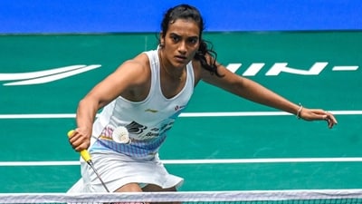 India's PV Sindhu plays against Akane Yamaguchi of Japan (AFP) India's PV Sindhu plays against Akane Yamaguchi of Japan (AFP)