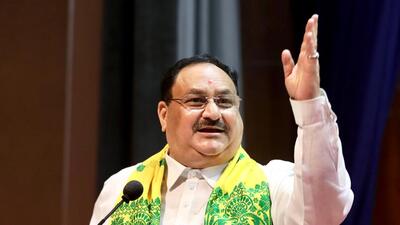BJP chief JP Nadda. (ANI) BJP chief JP Nadda. (ANI)