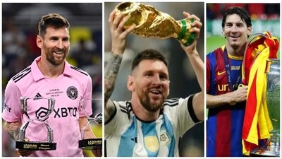 Messi has 44 titles in his cabinet. (Getty Images-AFP)
