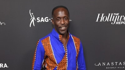 Michael K Williams, known for his role as Omar Little in The Wire, was found dead in his New York City apartment. (AFP)