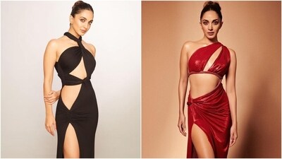 Kiara Advani shows how to slay the risqué style statement in these two ultra-glamorous gowns. (Instagram) Kiara Advani shows how to slay the risqué style statement in these two ultra-glamorous gowns. (Instagram)