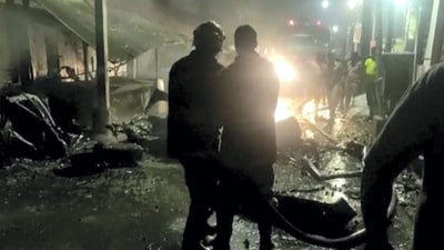As many as 11 labourers were killed and two sustained injured in a bomb blast in the Gulmir Kot area in Pakistan’s North Waziristan (Representational image) As many as 11 labourers were killed and two sustained injured in a bomb blast in the Gulmir Kot area in Pakistan’s North Waziristan (Representational image)
