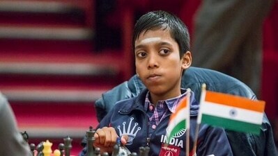 The 18-year-old from Chennai gave another masterclass in defensive chess (ANI) The 18-year-old from Chennai gave another masterclass in defensive chess (ANI)