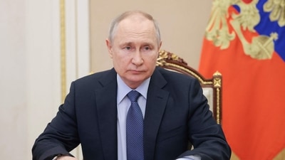 Russia-Ukraine War: Russian president Vladimir Putin is seen. (AFP) Russia-Ukraine War: Russian president Vladimir Putin is seen. (AFP)