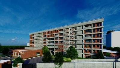 The existing DC Office building, near the TS Central State Library in Sector 17, Chandigarh, is proposed to be converted into a modern art gallery. (HT Photo) The existing DC Office building, near the TS Central State Library in Sector 17, Chandigarh, is proposed to be converted into a modern art gallery. (HT Photo)