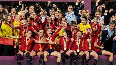 Spain defeated England in the FIFA Women's World Cup 2023 final in Sydney, to clinch their maiden WWC title on Sunday. (AP) Spain defeated England in the FIFA Women's World Cup 2023 final in Sydney, to clinch their maiden WWC title on Sunday. (AP)